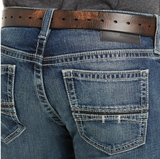 ARIAT MEN'S M7 ROCKER STRETCH COLTRANE STACKABLE STRAIGHT LEG JEAN- 10027748