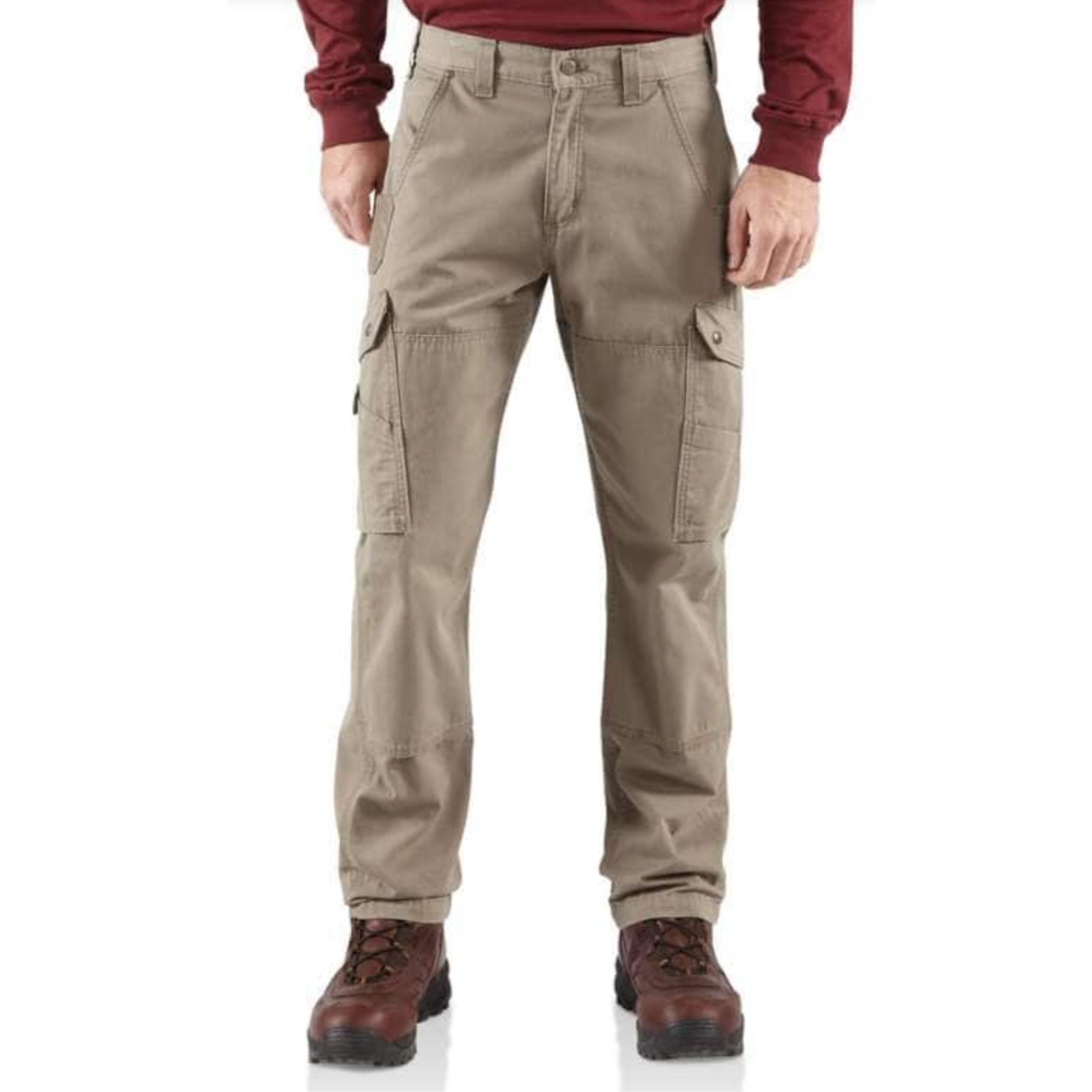 Men's carhartt sales khaki pants