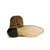 SAGE MEN'S DISTRESSED BROWN HARNESS WESTERN BOOT- 3012