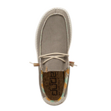 HEY DUDE MEN'S WALLY ECO SOX DESERT BROWN- 112471581