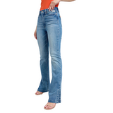 JUDY BLUE HIGH WAIST TUMMY CONTROL VINTAGE WASH BOOTCUT JEAN - 88930