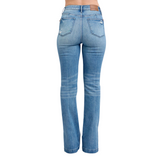 JUDY BLUE HIGH WAIST TUMMY CONTROL VINTAGE WASH BOOTCUT JEAN - 88930