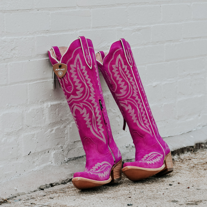 Ariat suede 2025 cowboy boots