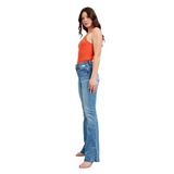 JUDY BLUE HIGH WAIST TUMMY CONTROL VINTAGE WASH BOOTCUT JEAN - 88930