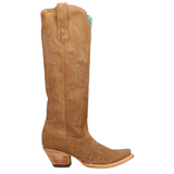 CORRAL WOMEN'S TALL SAND SUEDE WESTERN BOOT - A4438