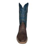 CORRAL MEN'S NAVY BLUE OSTRICH EMBOIRDERY WESTERN BOOTS - A4402