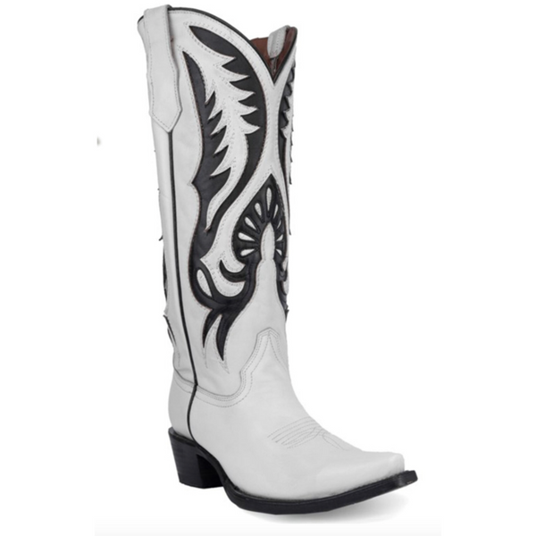CIRCLE G BY CORRAL WOMEN'S INLAY SNIP TOE WESTERN BOOT - L6067