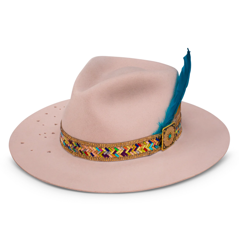 CHARLIE 1 HORSE & LAINEY WILSON HILLBILLY HIPPIE HAT - CWHLBH-1030