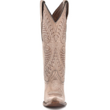 CIRCLE G WOMEN'S SAND COWHIDE EMBROIDERY WESTERN BOOT - L6116