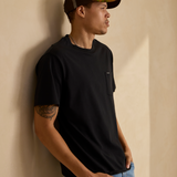 TECOVAS MEN'S STANDARD ISSUE POCKET TEE - M40145BLK