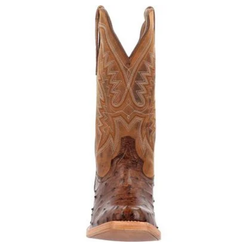 DURANGO MEN'S PRCA COLLECTION FULL-QUILL OSTRICH WESTERN BOOT - DDB0463