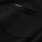 TECOVAS MEN'S STANDARD ISSUE POCKET TEE - M40145BLK