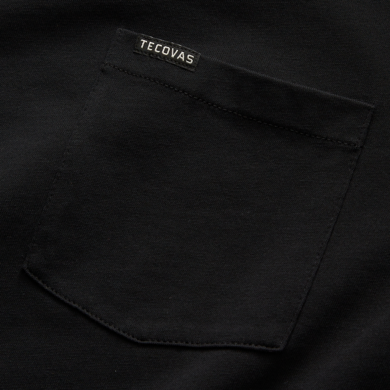 TECOVAS MEN'S STANDARD ISSUE POCKET TEE - M40145BLK