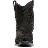 CIRCLE G BY CORRAL WOMEN'S BLACK EMBROIDERED ANKLE WESTERN BOOT - L6225