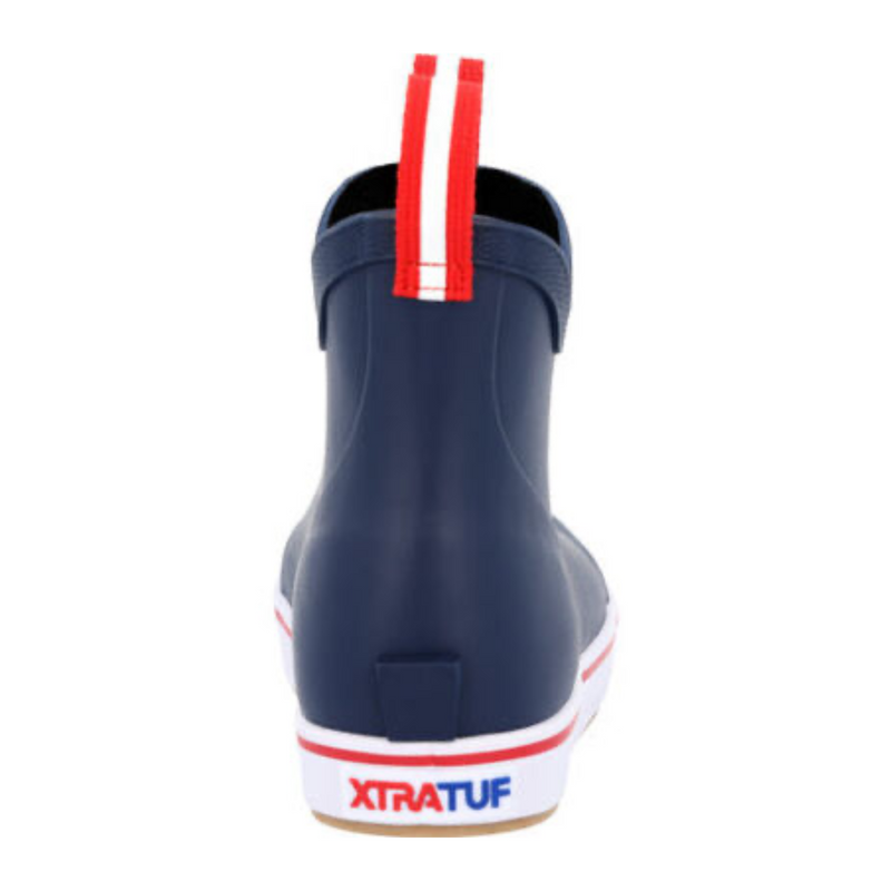 XTRATUF KIDS' ANKLE DECK BOOT NAVY - XKAB200