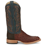 JUSTIN MEN'S DOC BAR FULL QUILL OSTRICH WESTERN BOOT - AQ8041