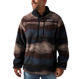 BURLEBO MEN'S MOUNTAIN FLEECE QUARTER ZIP - MFSQZ