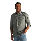 TECOVAS MEN'S PERFORMANCE WESTERN PEAL SNAP LONG SLEEVE SHIRT - M40363CAC