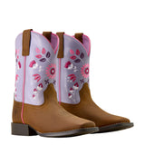 ARIAT KIDS WILD BLOOM WIDE SQUARE TOE WESTERN BOOT - 10074202