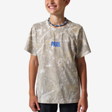 BURLEBO KIDS VINTAGE WASHED "PRAY" TEE - YVWTPRAY