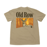 OLD ROW KHAKI SMOKING BUCK POCKET TEE - WROW4035