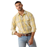 ARIAT MEN'S RETRO HUX FITTED SNAP SHIRT - 10071644