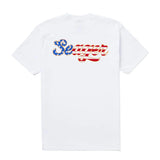 SEAGER USA RUSS TEE WHITE - MTSU25USARUSS