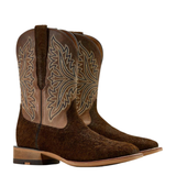 ARIAT MEN'S WALKER BEST BRONZE ROUGHOUT WESTERN BOOT - 10061241