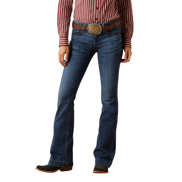 ARIAT WOMEN'S PERFECT RISE BESSIE SLIM TROUSER JEANS-10061727