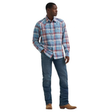 WRANGLER MEN'S RETRO PREMIUM LONG SLEEVE WESTERN SNAP PLAID SHIRT - 112374998