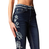 SEXY COUTURE WOMEN'S EMBROIDERED BOOTCUT JEANS - W257PB