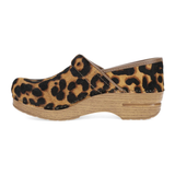 DANSKO WOMEN'S PROFESSIONAL LEOPARD HAIRCALF CLOG - 1064086112