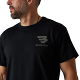 BURLEBO MEN'S SHORT SLEEVE TEE "PROVERBS 27:17" - SSTPROVB