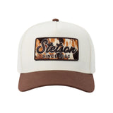 STETSON COWHIDE PATCH TRUCKER HAT - SCSCAF000452