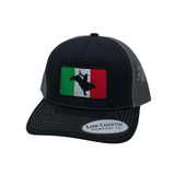 RIVERBED THREADS MEXICAN FLAG BUCKING BULL HAT - MX006A