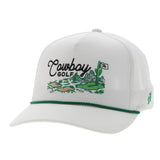 HOOEY "HOOEY HILLS" HAT WITH GOLF COURSE LANDSCAPE - 2517T