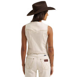 WRANGLER WOMEN'S ICONIC DENIM VEST - 112375255
