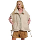 URBAN DAIZY WOMEN'S OVERSIZED SHERPA FLEECE BOHO WESTERN LAYERING VEST - UDOW0176