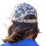 BURLEBO CAMO AMERICAN FLAG PATCH HAT - CAFCC