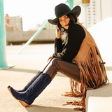 BLACK STAR WOMEN'S VICTORIA WESTERN BOOT - WBSN040