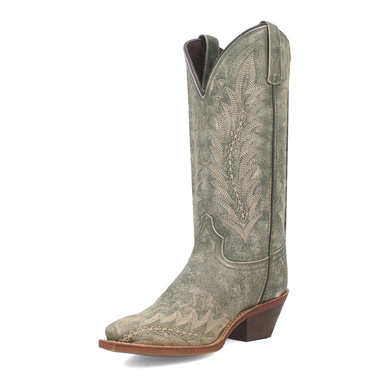 LAREDO WOMEN'S EMMYLEE GREEN WESTERN BOOT - 52159