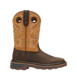 GEORGIA KIDS CARBO-TEC PULL ON WESTERN BOOT - GB00745Y
