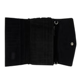 STETSON WOMEN'S SPIRAL SUEDE FRINGED CLUTCH - 9513000
