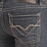 ROCK & ROLL MEN'S PISTOL STACKABLE BOOTCUT JEANS - BMSPD08579