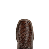 CORRAL MEN'S HONEY INLAY AND EMBROIDERY WIDE SQ. TOE WESTERN BOOT - A5119