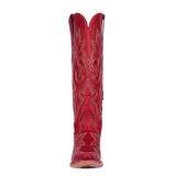 CORRAL WOMEN'S TALL RED EMBROIDERY WESTERN BOOTS - A4465