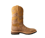 TWISTED X MEN'S BOMBER SQUARE TOE WESTERN BOOT - MXB0009