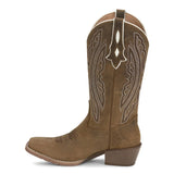 JUSTIN WOMEN'S RAY EMBROIDERED TAUPE WSTERN BOOT - GY2877