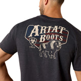ARIAT MEN'S AMERICAN BISON CLASSIC FIT T-SHIRT - 10071195