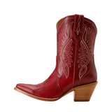 ARIAT WOMEN'S JULIETTA RED WESTERN BOOT - 10074387